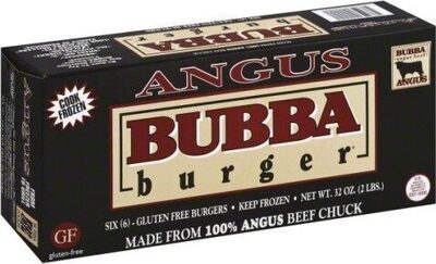 Certified angus beef chuck pound burgers