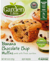 Muffins banana chocolate chip
