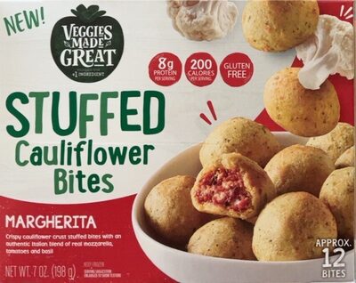 Stuffed Cauliflower Bites