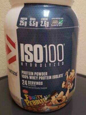 ISO100 HYDROLYZED PROTEIN POWDER FRUITY PEBBLES