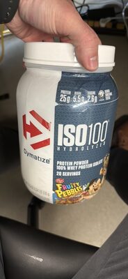 Protein Powder 100% Whey Protein Isolate Fruity Pebbles flavor