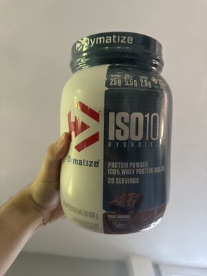Protein Powder 100% Whey Protein Isolate Fudge Brownie