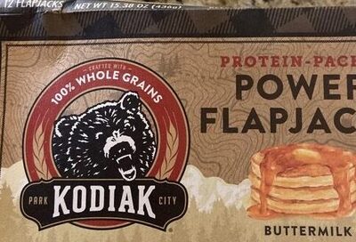 Protein-Packed  Power FlapJacks - buttermilk