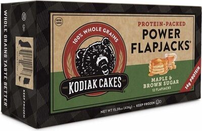 Kodiak cakes maple & brown sugar protein rich power flapjacks