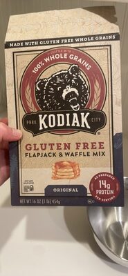 FLAPJACK AND WAFFLE MIX front packaging