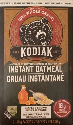 Maple & Brown Sugar Instant Oatmeal