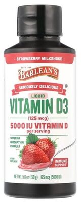 Seriously Delicious Vitamin D Strawberry Milkshake