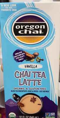 Organic Chai Tea Latte - Vanilla