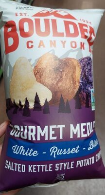 Gourmet Medley Kettle Style Potato Chips - Sea Salted