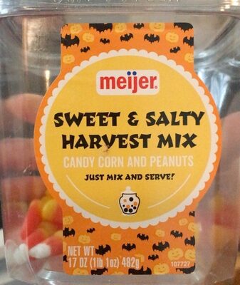 Sweet & Salty Harvest Mix front packaging