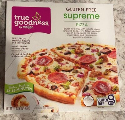 Gluten Free Supreme Pizza