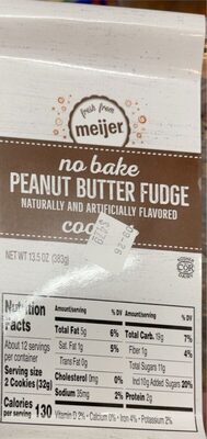 Peanut Butter Fudge no bake