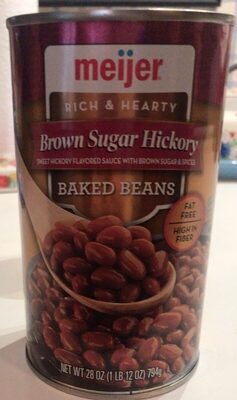 Brown sugar hickory baked beans front packaging