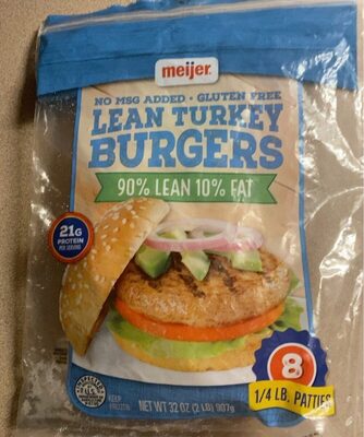 Lean Turkey Burgers