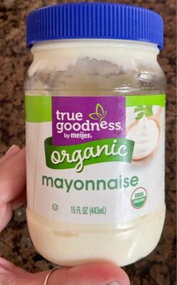 Organic Mayonnaise front packaging