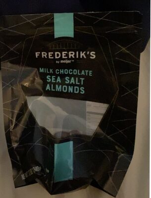Milk chocolate Sea salt Almonds
