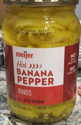 Banana Pepper front packaging