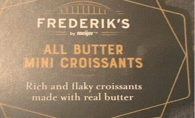 All butter mini croissants