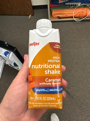 Nutrional shake hogh protein