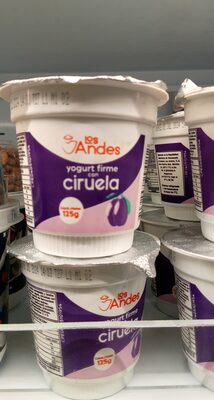 Yogurt Firme con Ciruelas