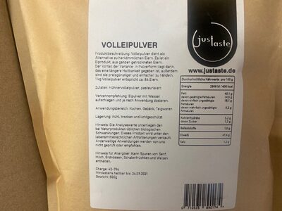 Volleipulver