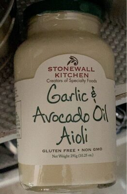 Garlic and Avocado Oil Aioli