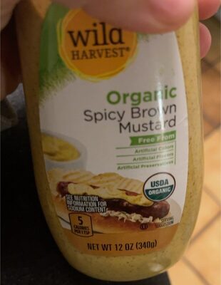 Organic Spicy Brown Mustard