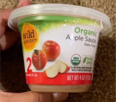 Organic Apple Sauce Baby Food