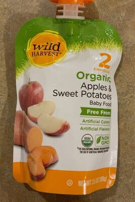 Apples & sweet potatoes baby food