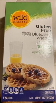 Gluten Free Blueberry Waffles