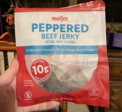 peppered beef jerky