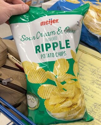 Ripple potato chips front packaging