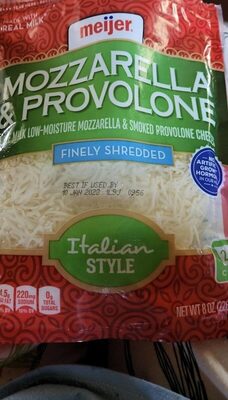 Mozzarella and Provolone