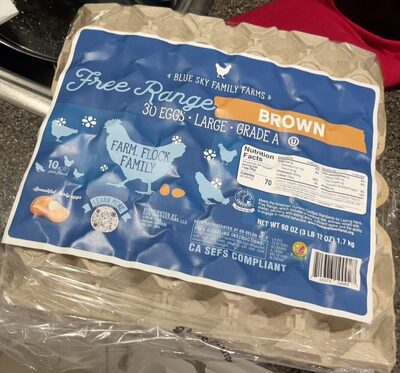 Free Range Brown Eggs