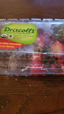 Driscoll's strawberries front packaging