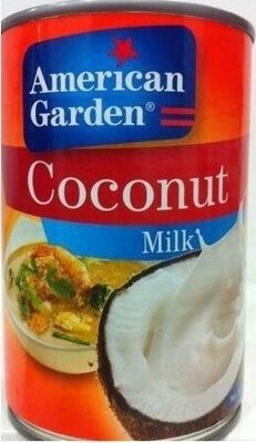 American Garden Liquid Coconut Milk Tin front packaging