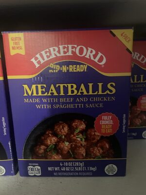 Rip ‘n’ Ready Meatballs