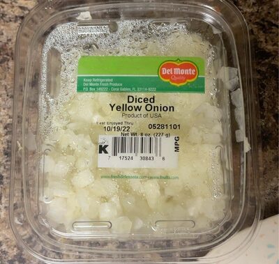 Diced Yellow Onion
