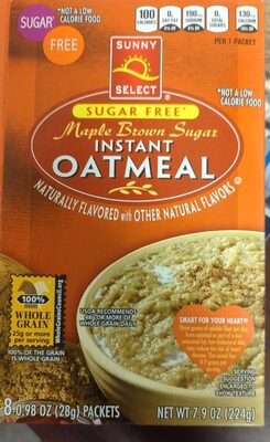 maple brown sugar instant oatmeal