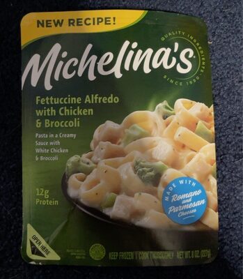 Fettuccine Alfredo with Chicken & Broccoli