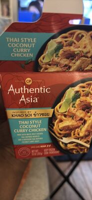 THAI STYLE COCONUT CURRY CHICKEN