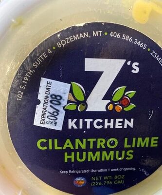 Cilantro Lime Hummis