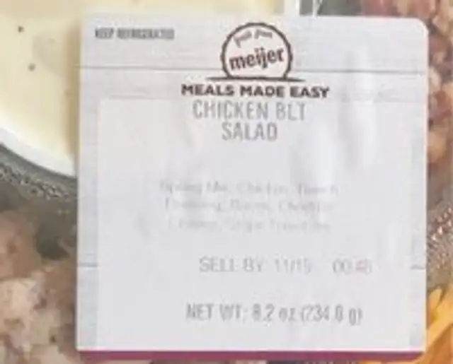 Chicken blt salad