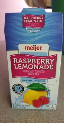 Raspberry Lemonade artificially flavored drunk mix