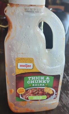 Thick and chunky salsa