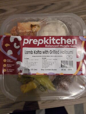 Lamb Kofta With Grilled Halloumi