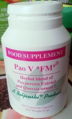 Pao V "FM" Herbal blend of Pao pereira Extract and Quassia amara L.