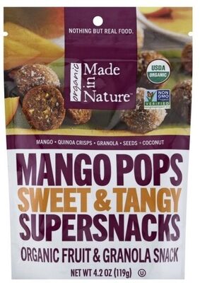 Mango Pops Sweet & Tangy Supersnacks