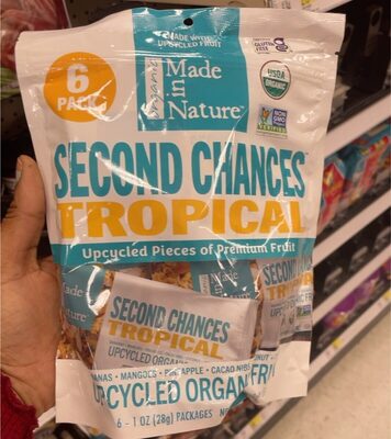 Second chances tropical front packaging