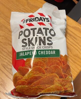 Potato skins, Jalapeño Cheddar front packaging
